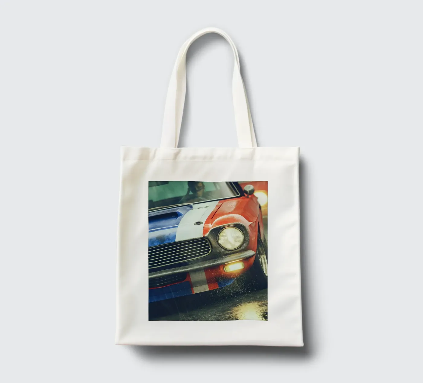 Klassieke auto jute draagtas van CAR EDITION