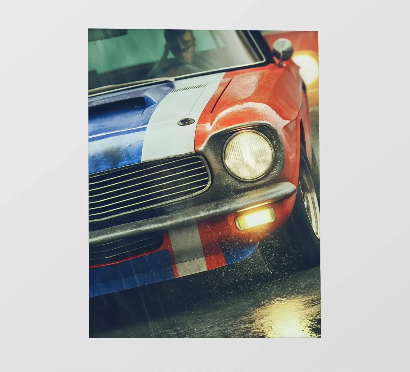 Classic car backlit folie van CAR EDITION