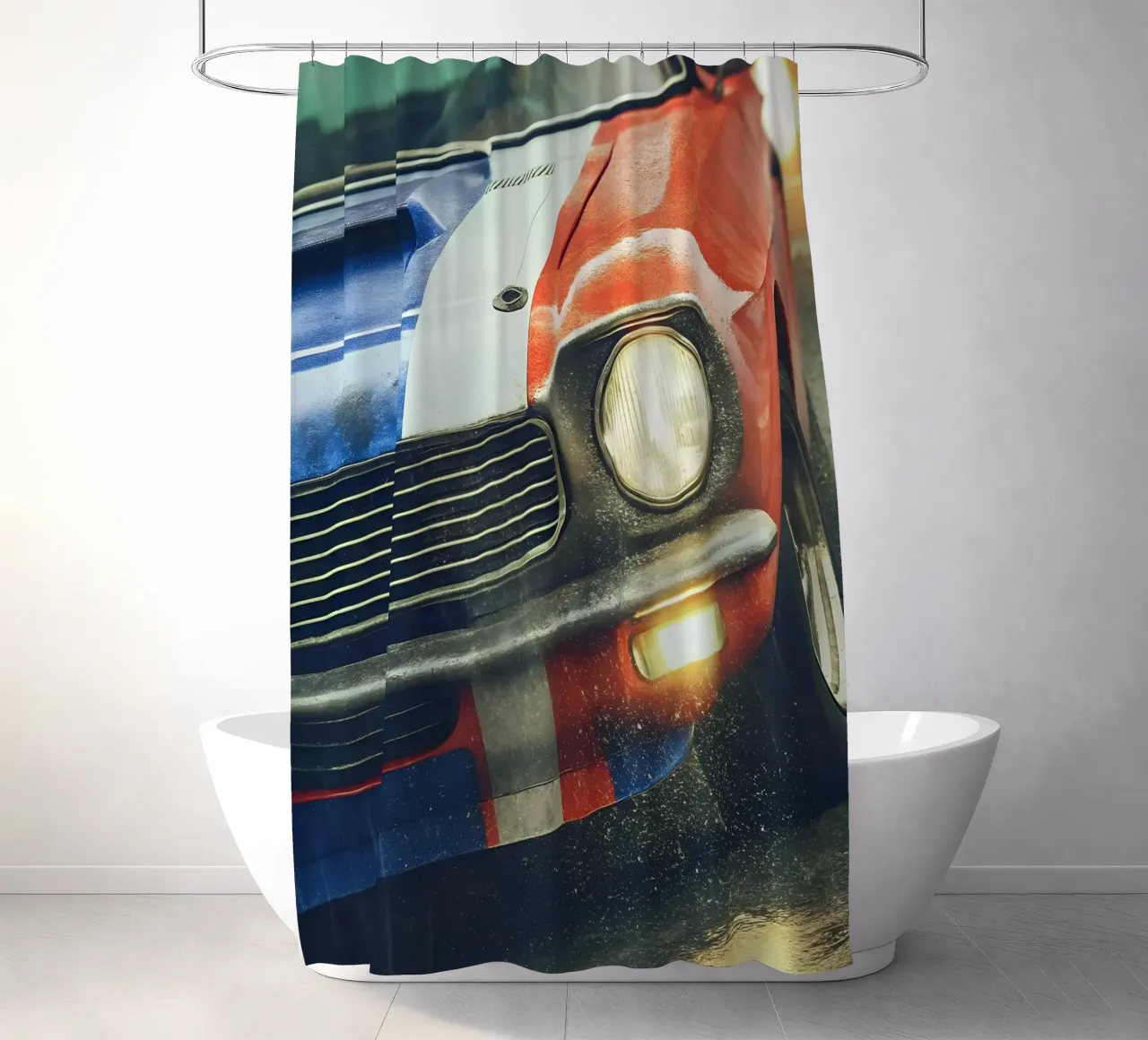 Oldtimer Duschvorhang von CAR EDITION