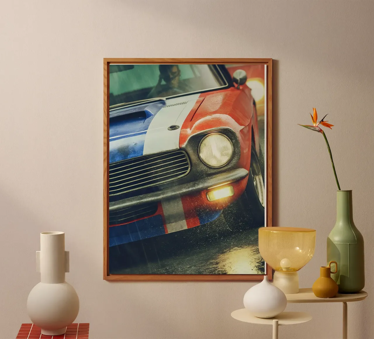 Auto d'epoca alluminio dibond da CAR EDITION
