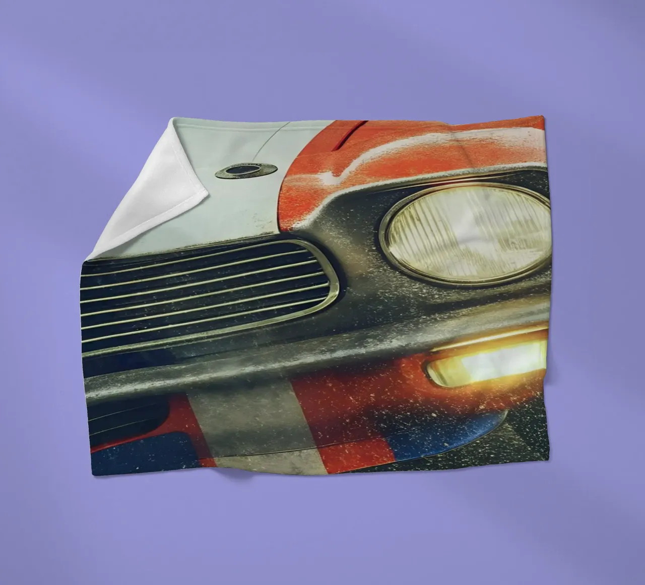 Oldtimer Fleecedecke von CAR EDITION