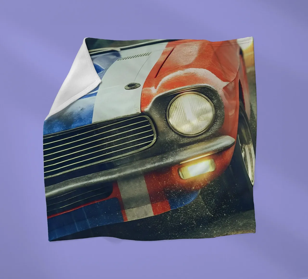 Oldtimer Fleecedecke von CAR EDITION