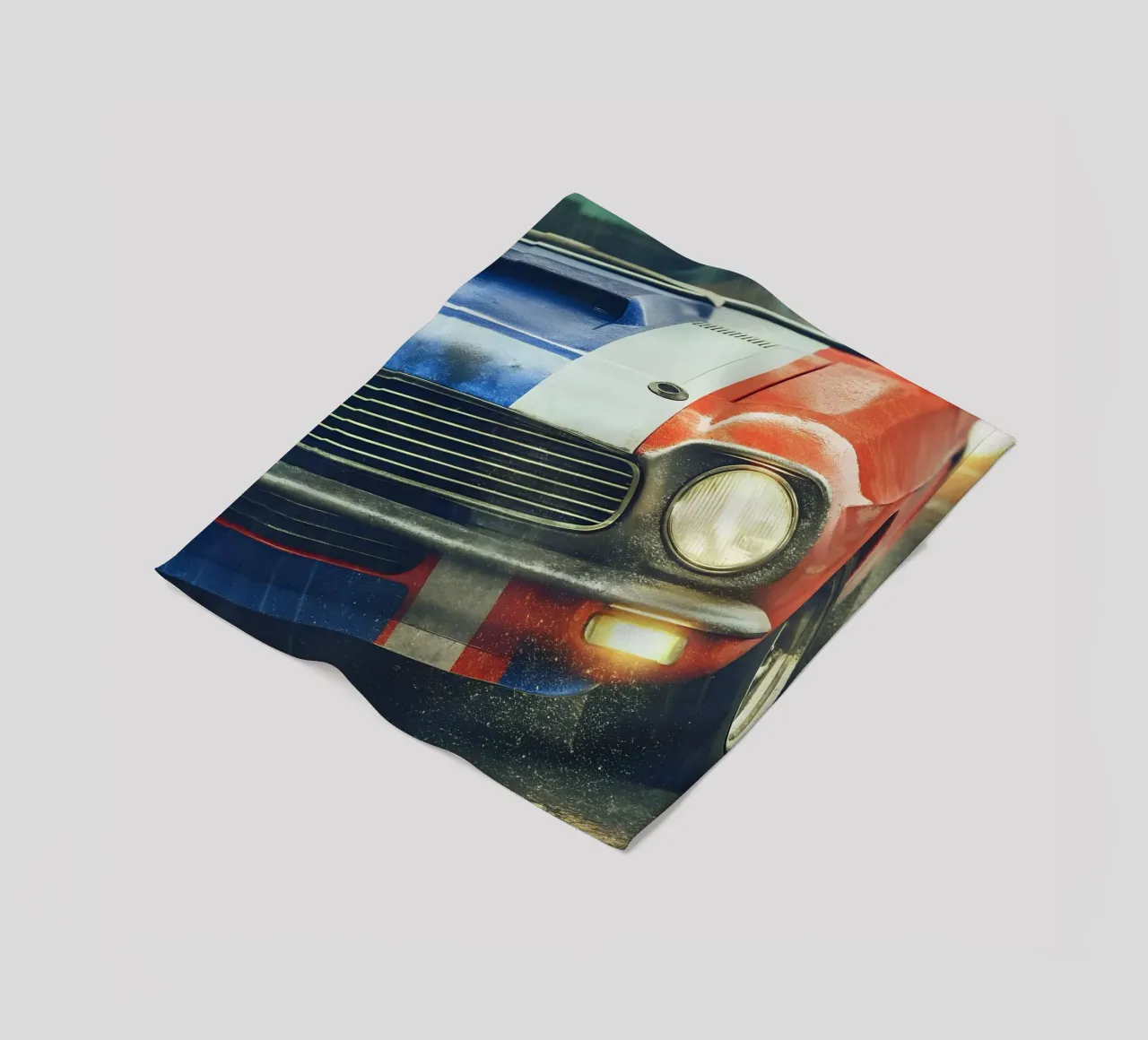 Oldtimer Fleecedecke von CAR EDITION