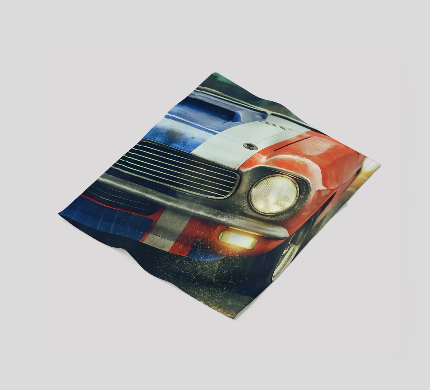 Oldtimer Fleecedecke von CAR EDITION