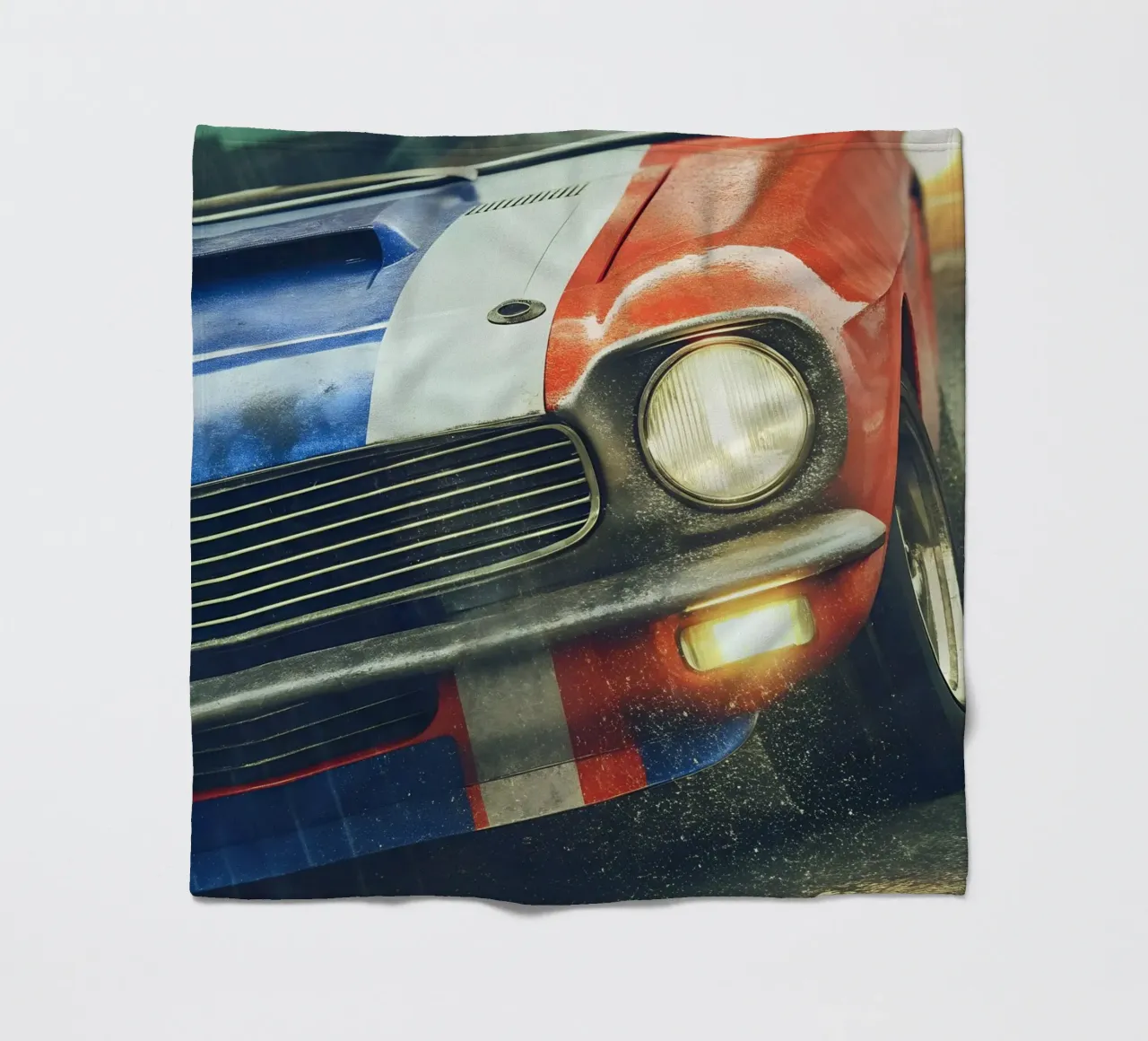 Oldtimer Fleecedecke von CAR EDITION