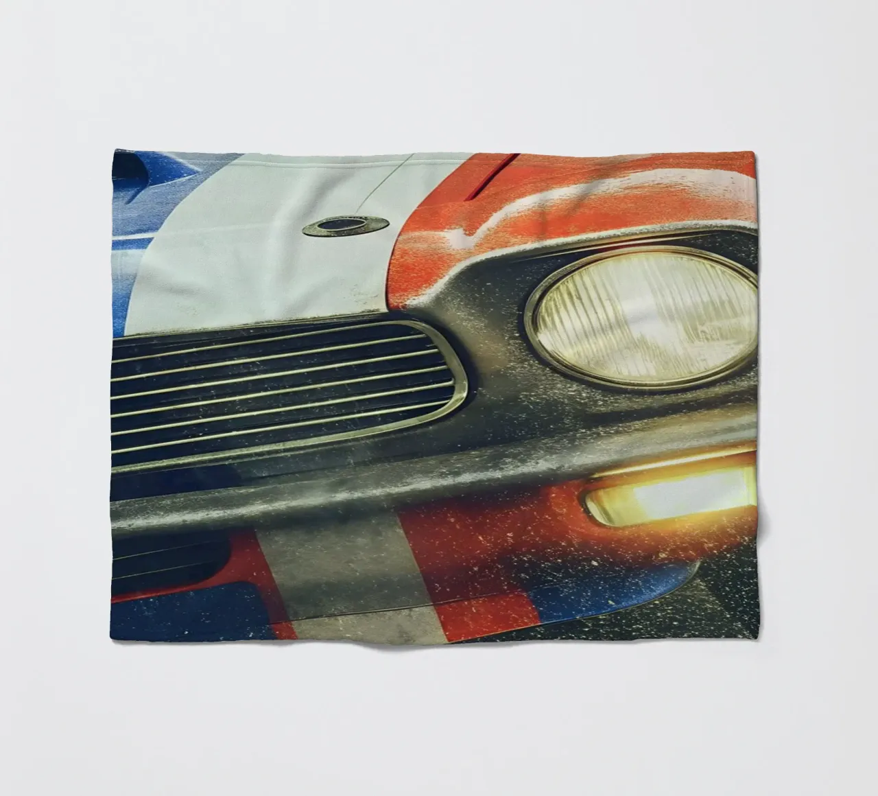 Oldtimer Fleecedecke von CAR EDITION