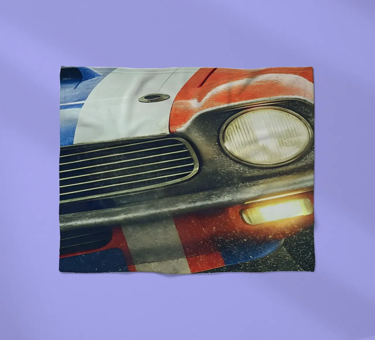 Oldtimer Fleecedecke von CAR EDITION