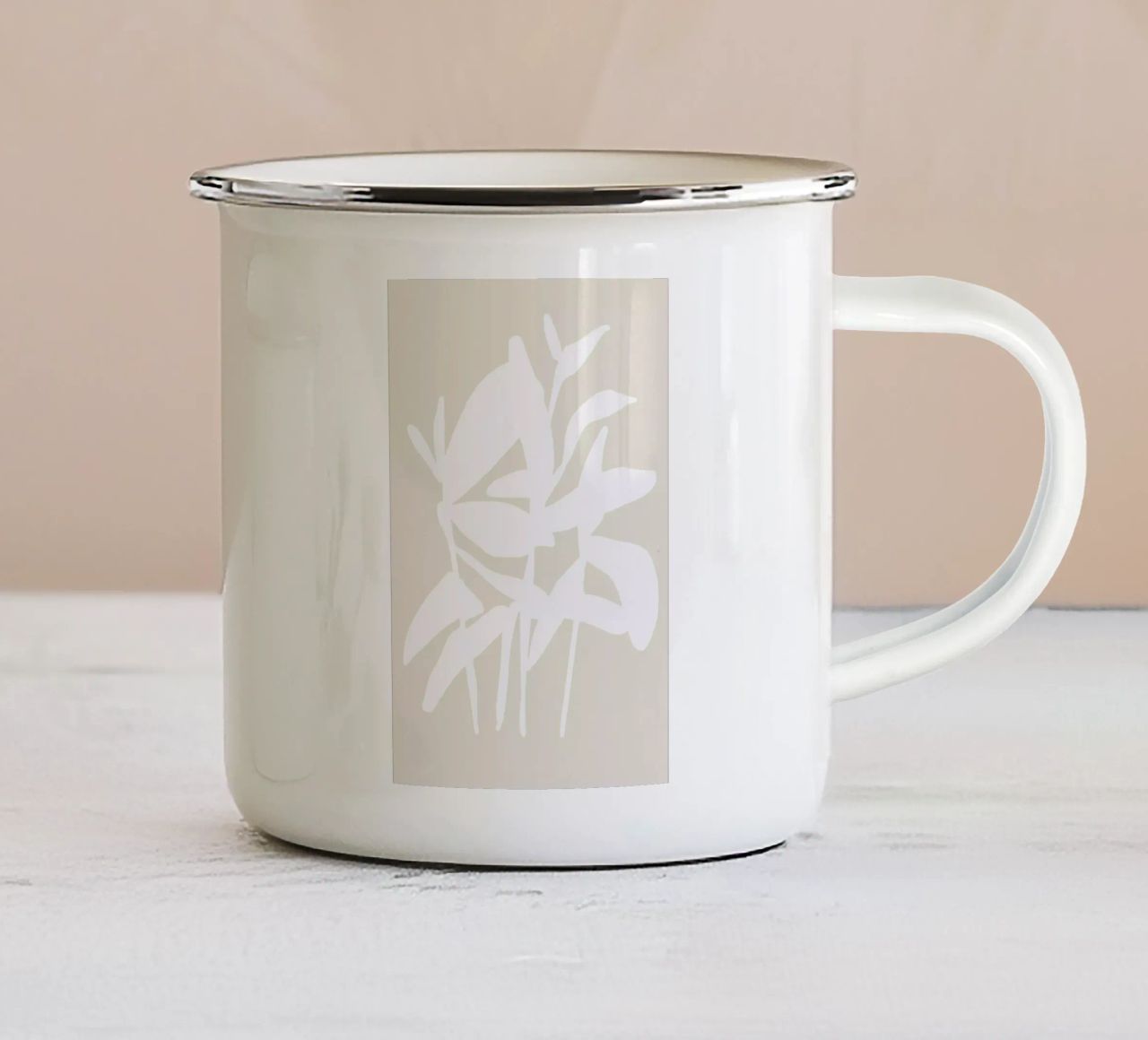 Lazy Calm tazza in smalto da Tanja Schaub