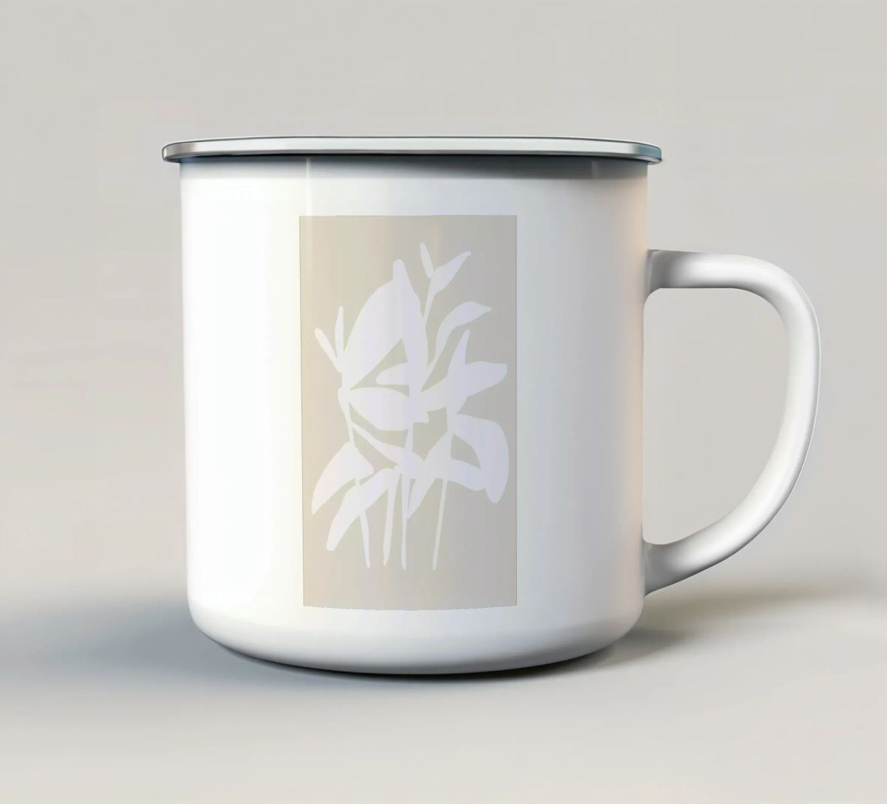 Lazy Calm tazza in smalto da Tanja Schaub