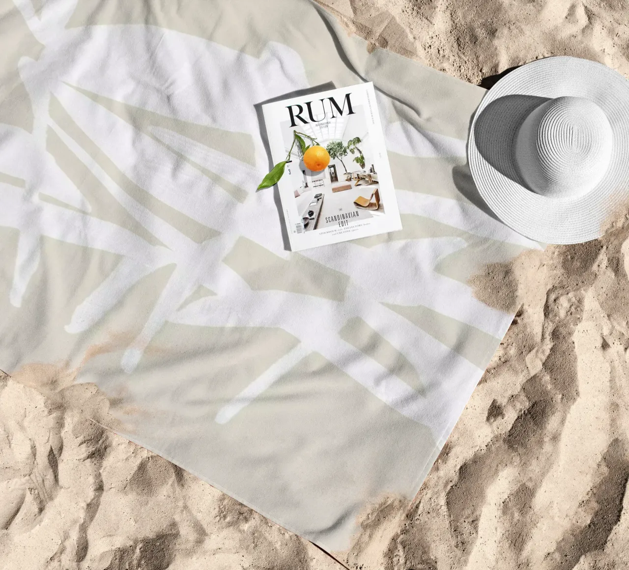 Lazy Calm serviette de plage de Tanja Schaub