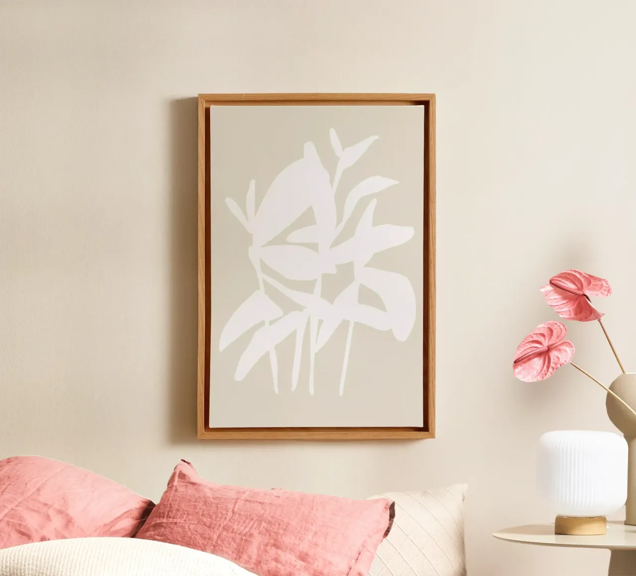 Lazy Calm canvas by Tanja Schaub