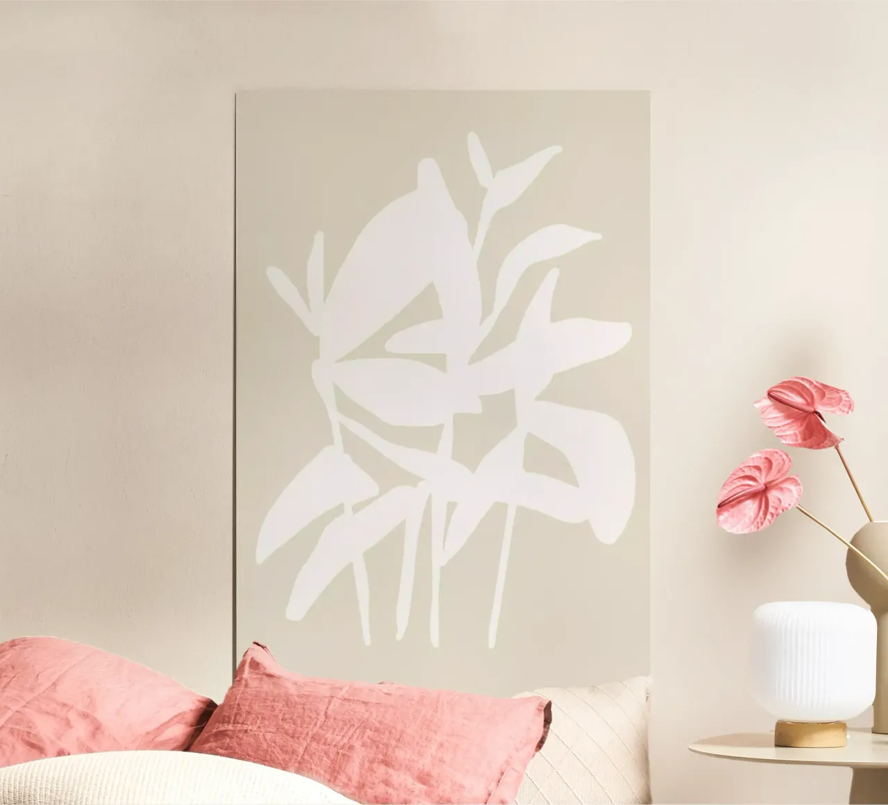 Lazy Calm Poster von Tanja Schaub