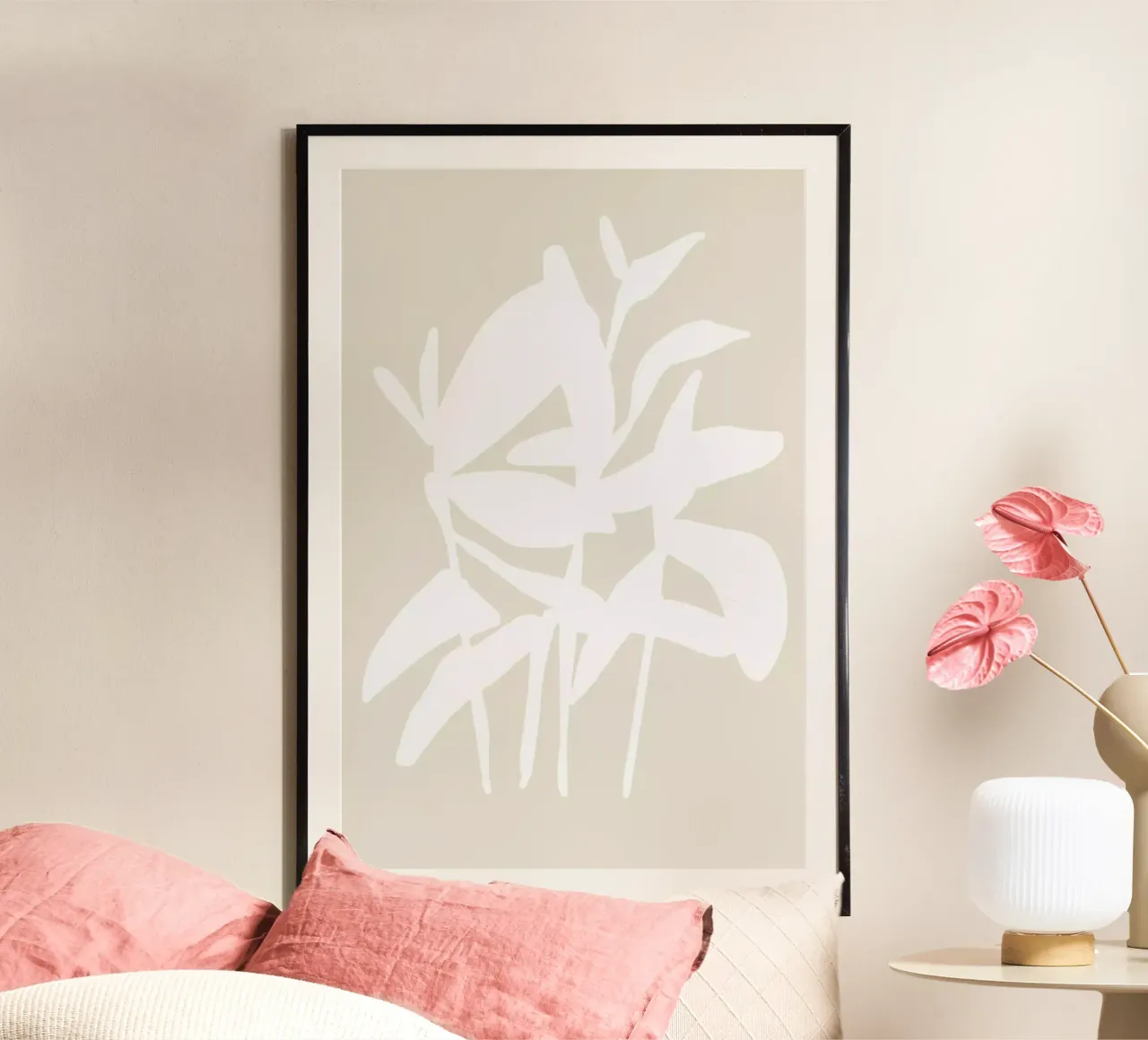 Lazy Calm Poster von Tanja Schaub