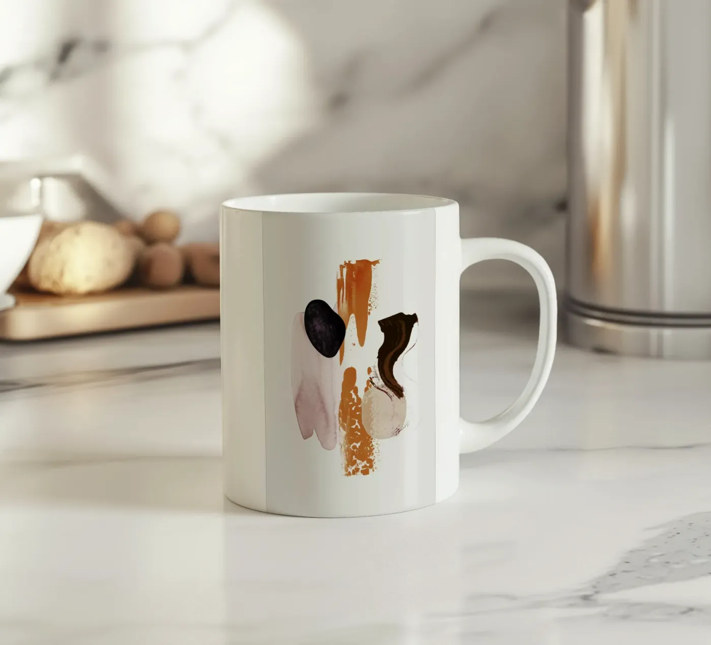 Fulfilled ceramic mug by STUDIO LEEMO