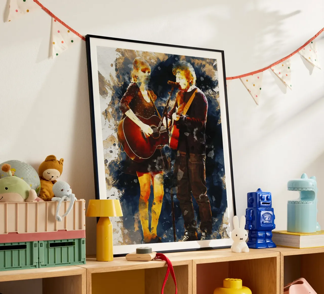 Sbaffo di Taylor Swift e Ed Sheeran poster da Gunawan Rb