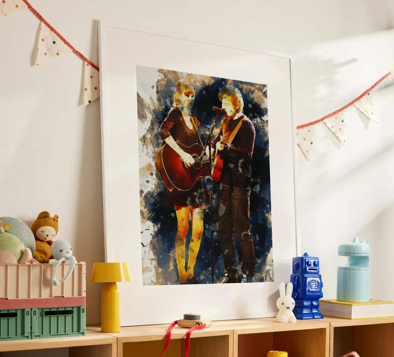 Sbaffo di Taylor Swift e Ed Sheeran poster da Gunawan Rb