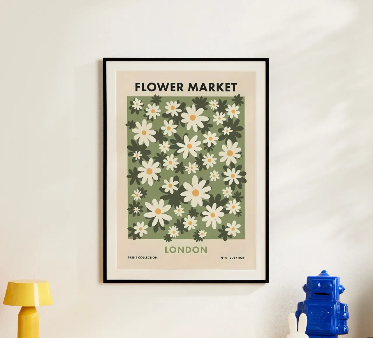 Mercato dei fiori di Londra poster da diedrich