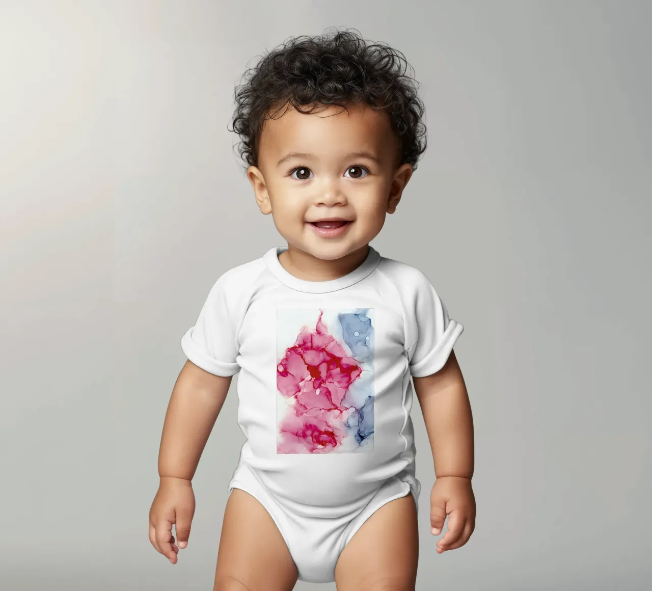 Ink No. 14 body neonato maniche corte da Froilein Juno