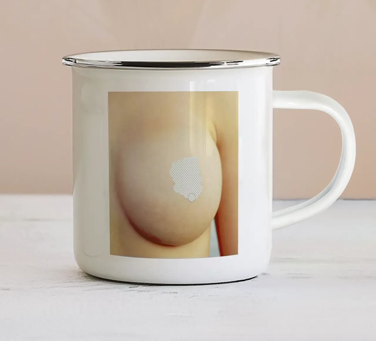 Censorship tazza in smalto da suckertom