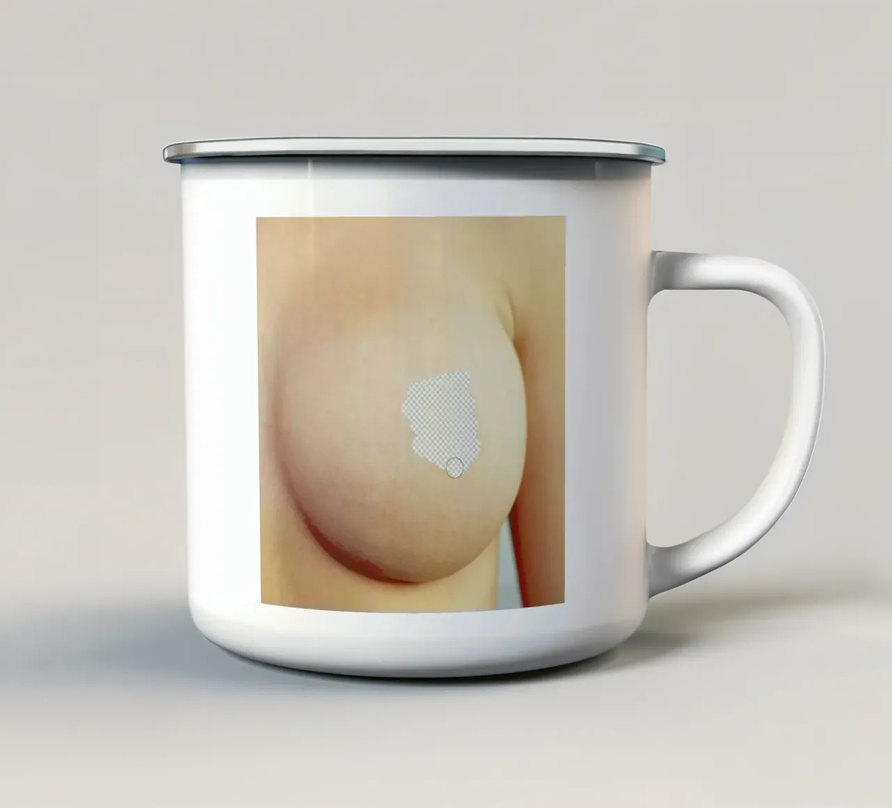 Censorship tazza in smalto da suckertom