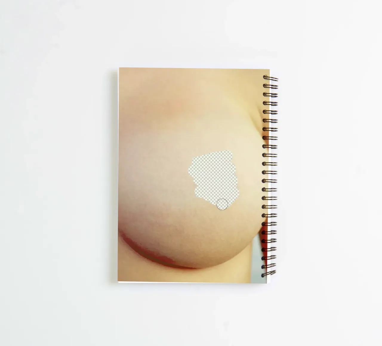 Censorship spiral notebook by suckertom
