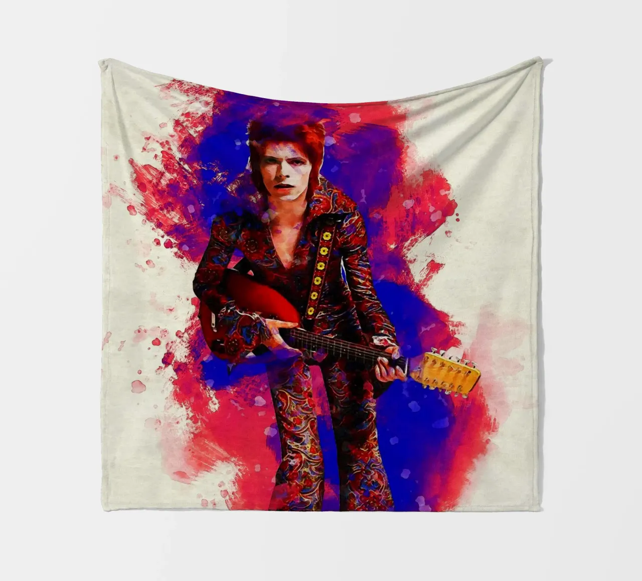 Sbaffo David Bowie coperta in pile da Gunawan Rb