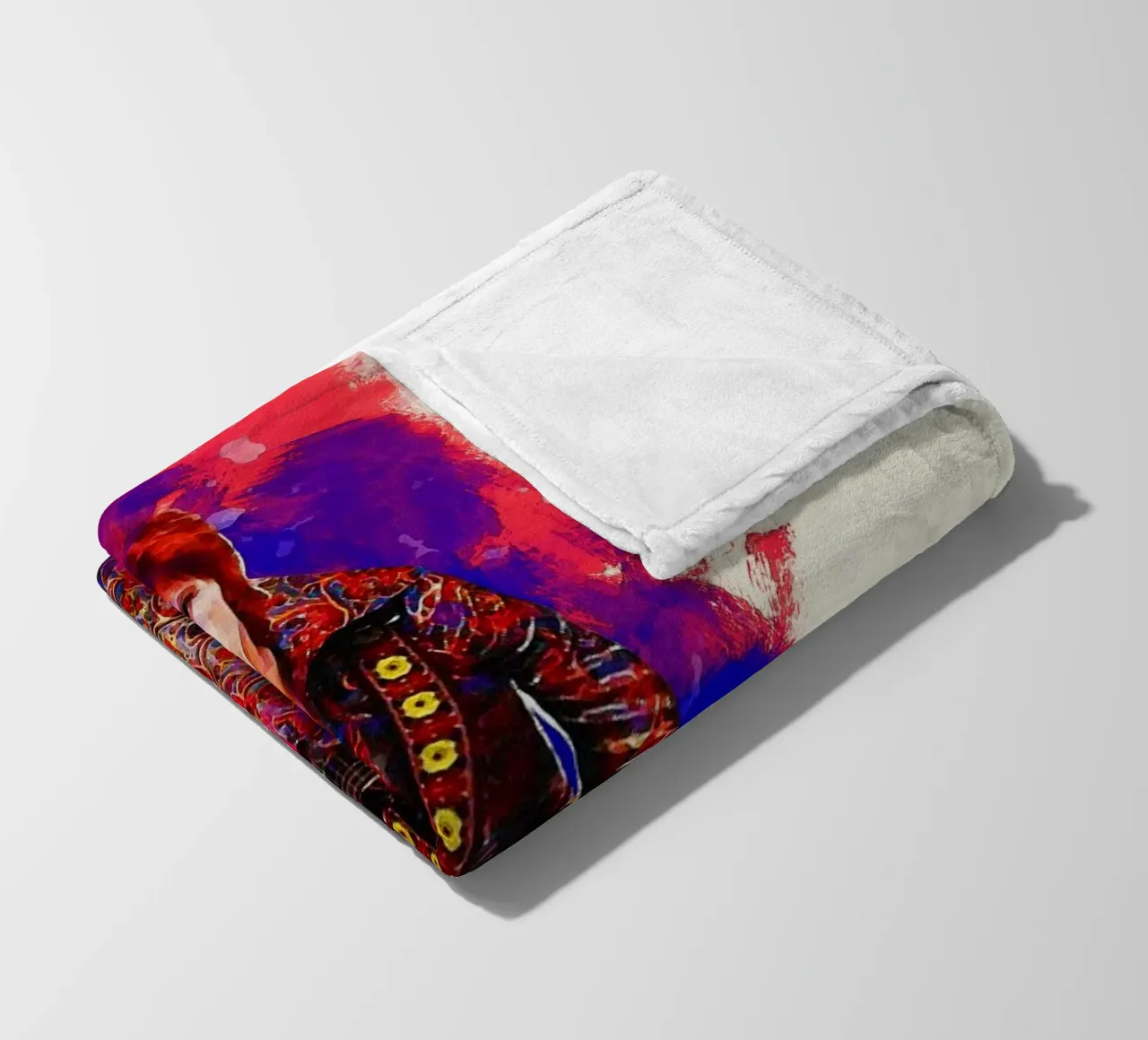 Sbaffo David Bowie coperta in pile da Gunawan Rb