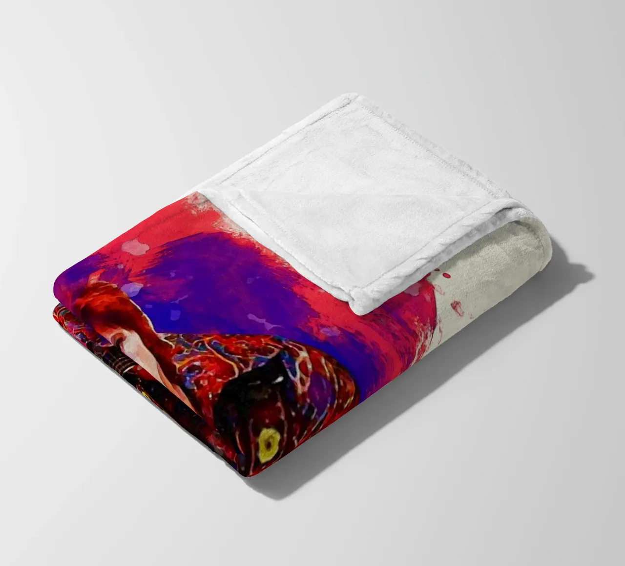 Sbaffo David Bowie coperta in pile da Gunawan Rb
