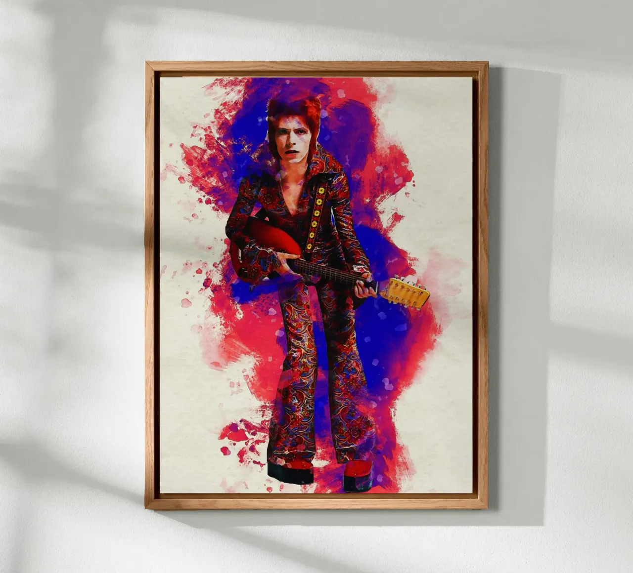Sbaffo David Bowie alluminio dibond da Gunawan Rb