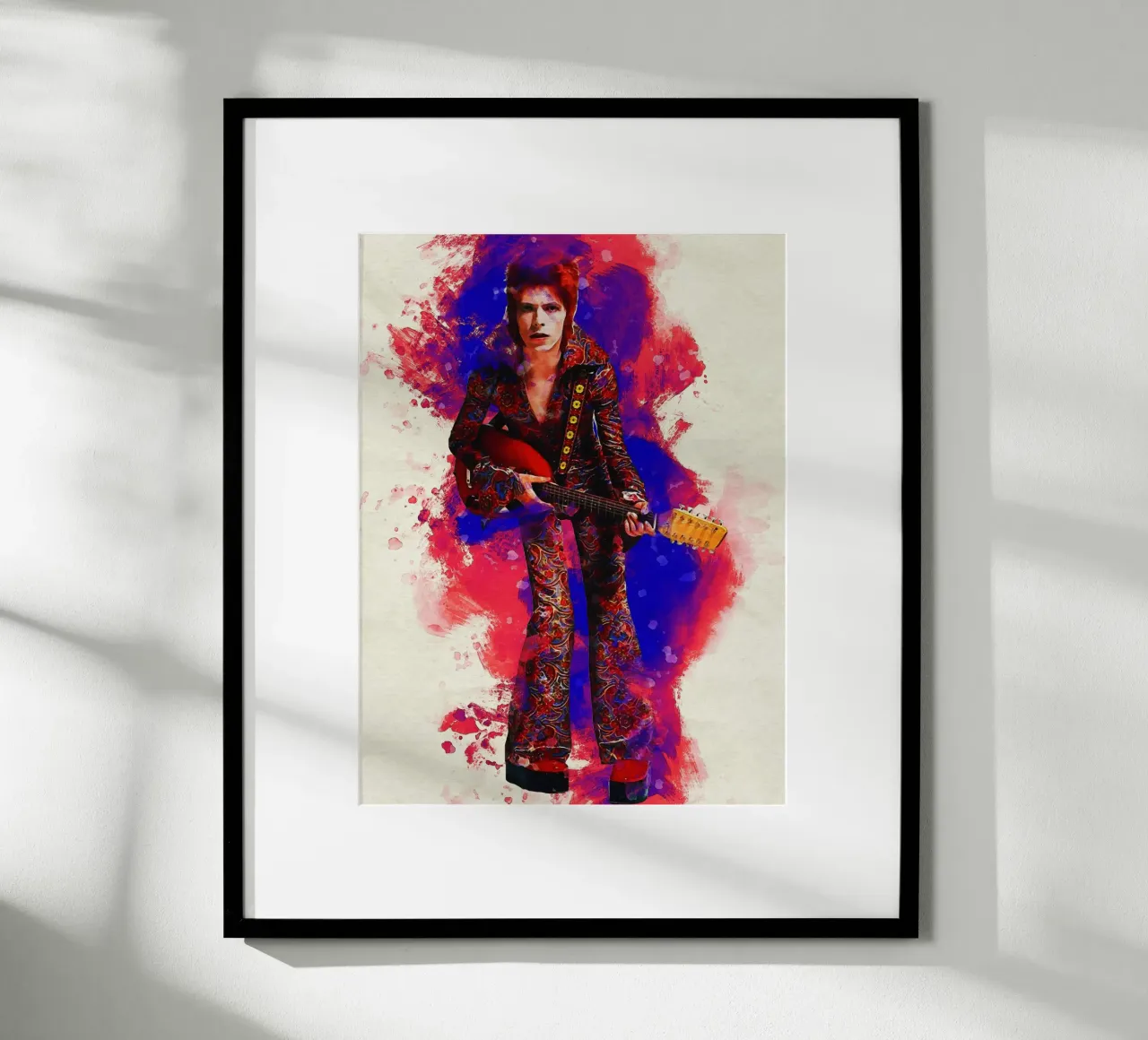 Sbaffo David Bowie carta hahnemühle da Gunawan Rb