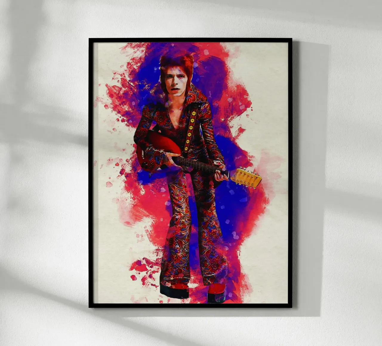 Sbaffo David Bowie carta hahnemühle da Gunawan Rb