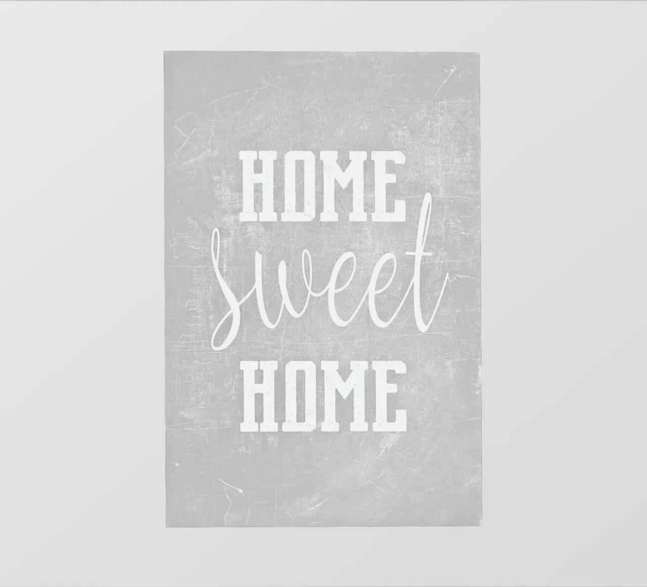 Home Sweet Home telo in pvc da Monika Strigel