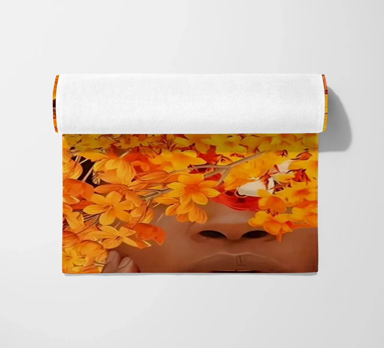 Blooming for You again and again beach towel by diedrich