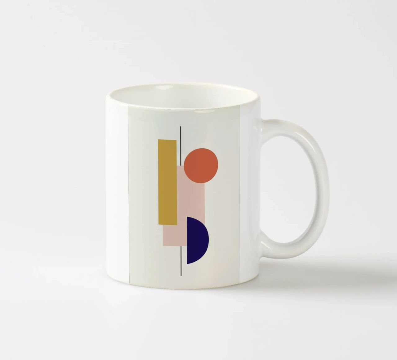 Sway tazza in ceramica da Pure