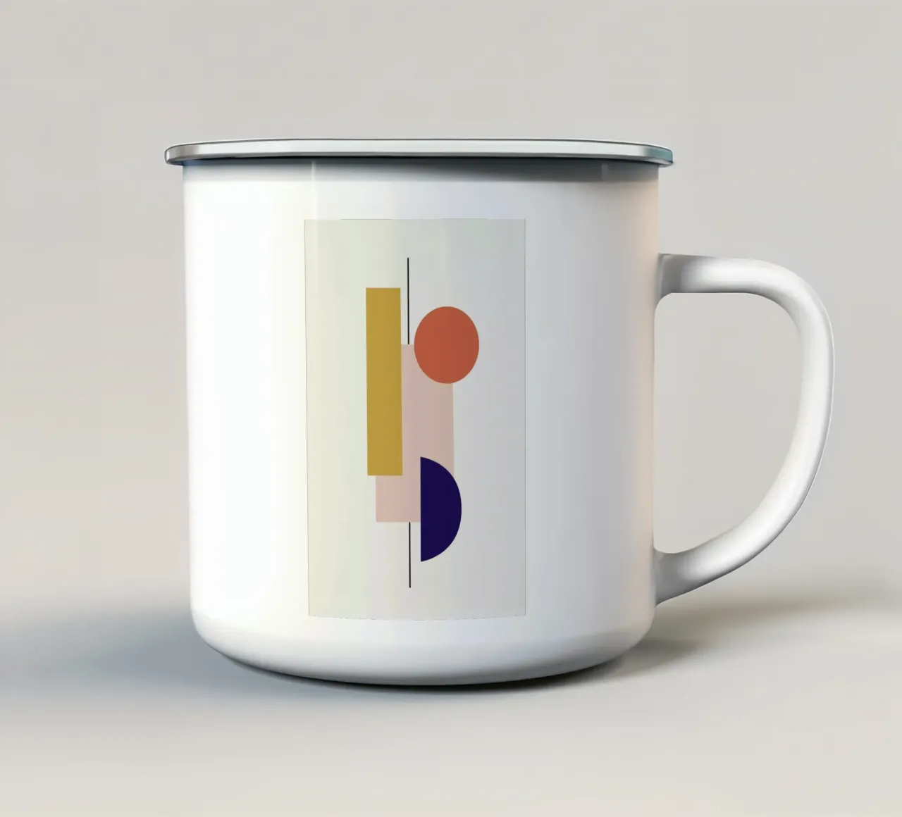 Sway enamel mug by Pure
