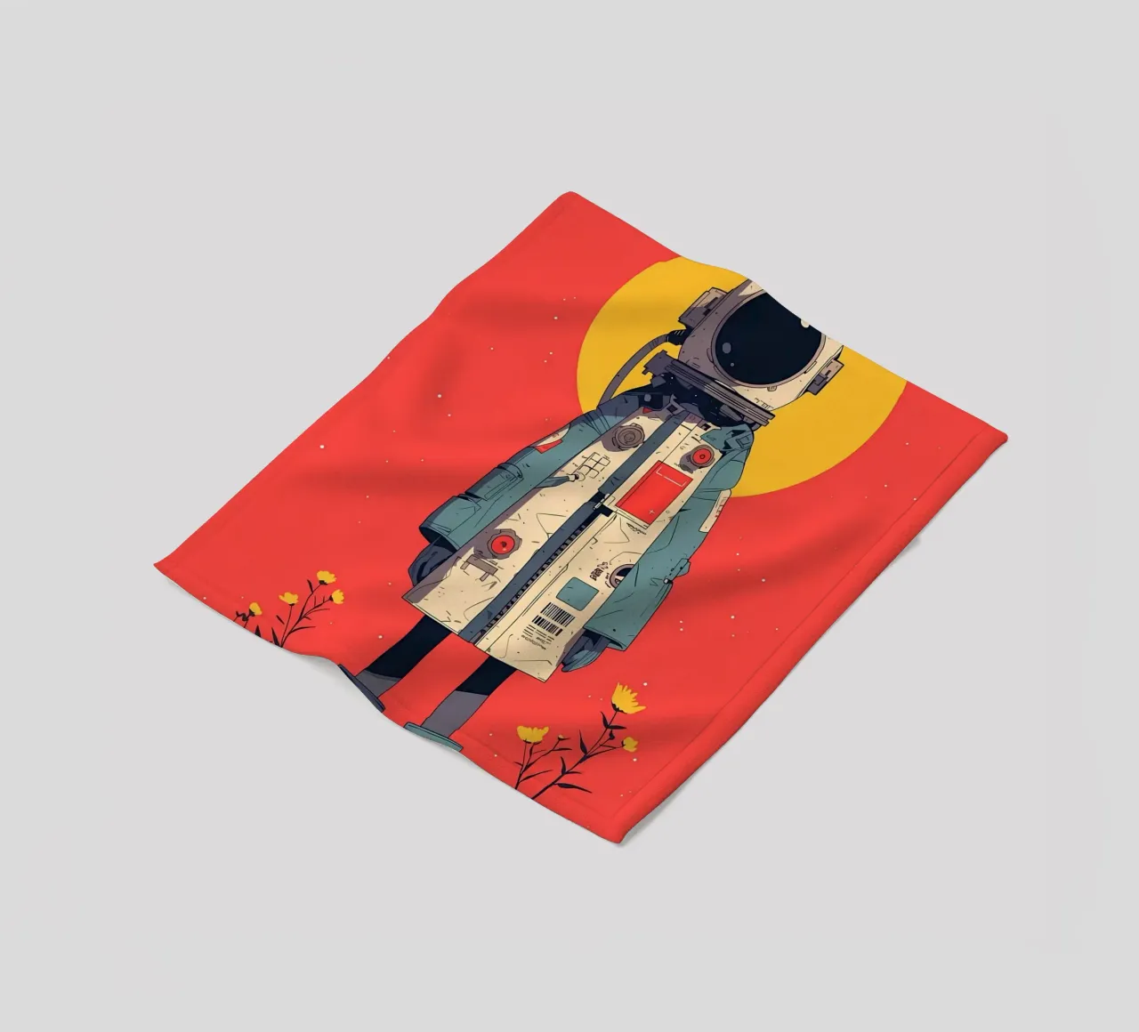 Space Core fleece blanket by diedrich