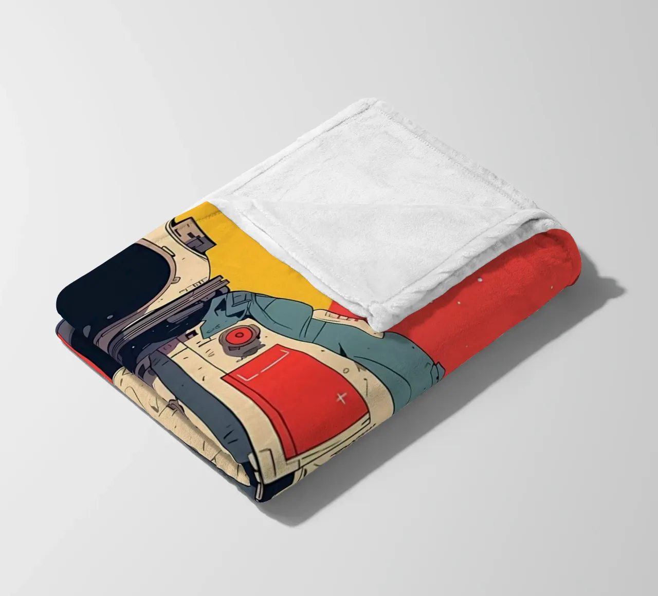 Space Core fleece blanket by diedrich