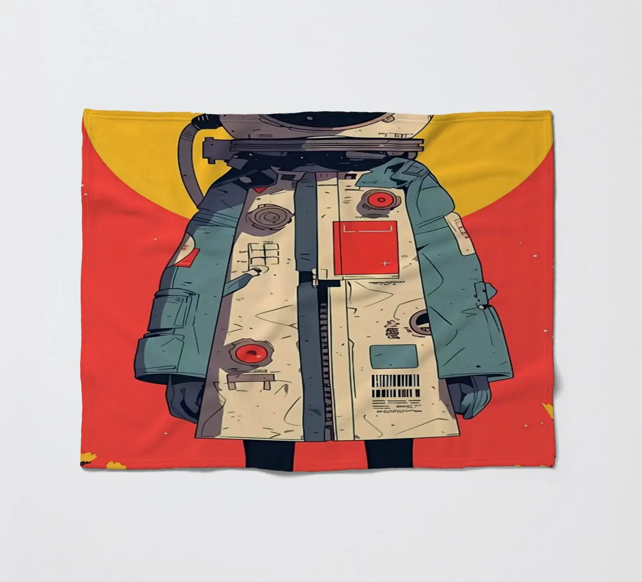 Space Core fleece blanket by diedrich