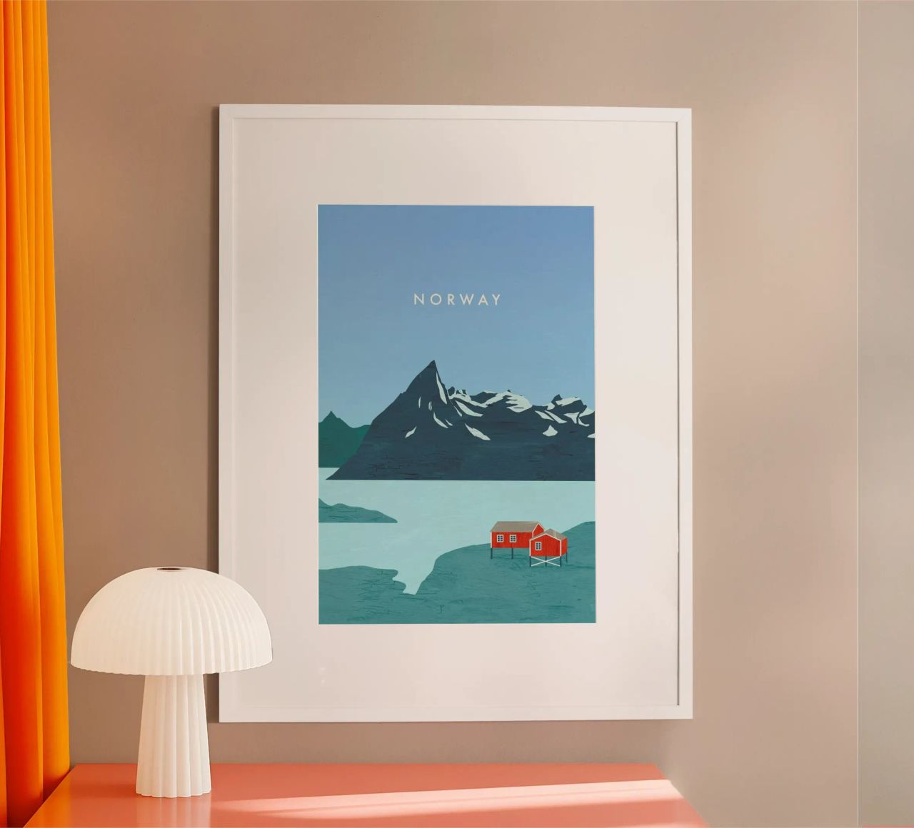 Norway Poster von Katinka Reinke