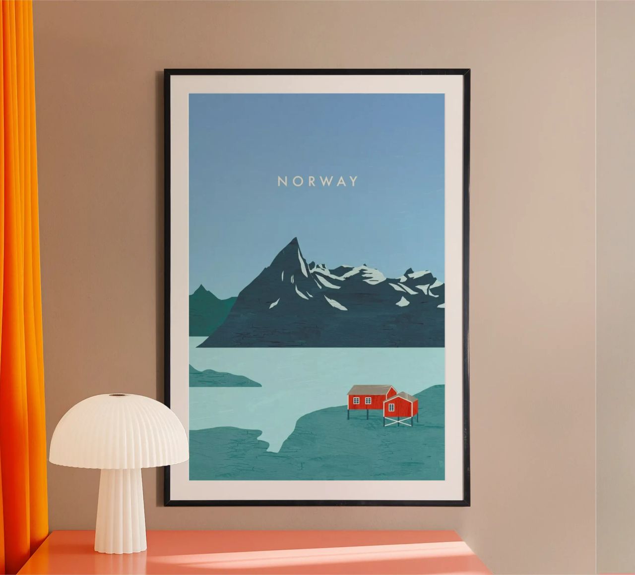 Norway Poster von Katinka Reinke