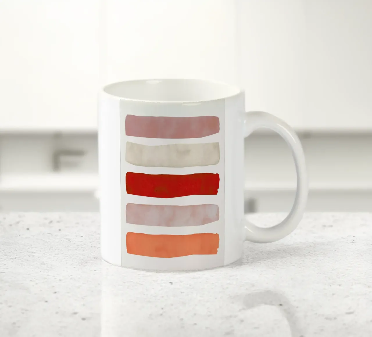 Lines tazza in ceramica da Pure