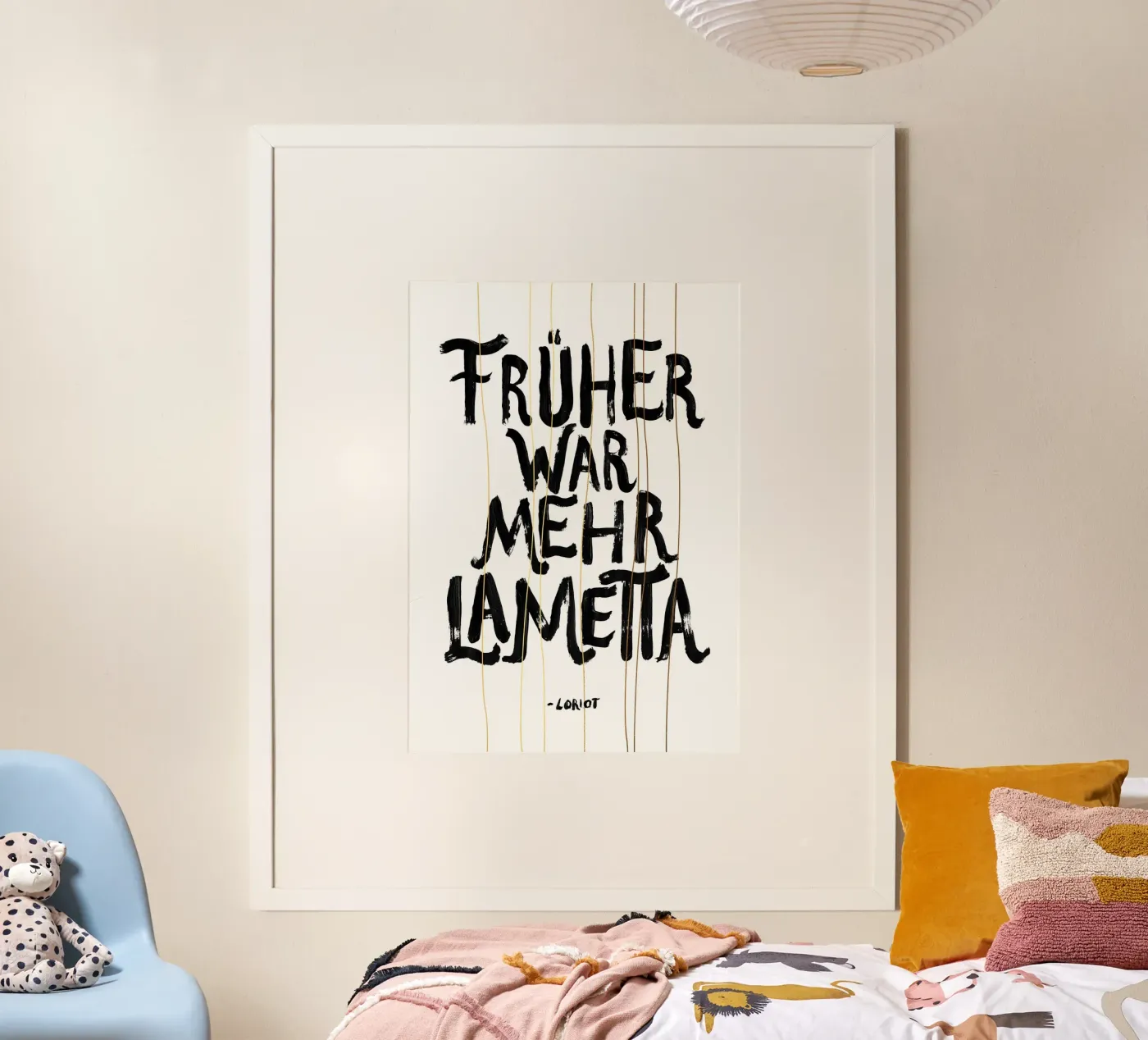 Scheermes poster van typealive