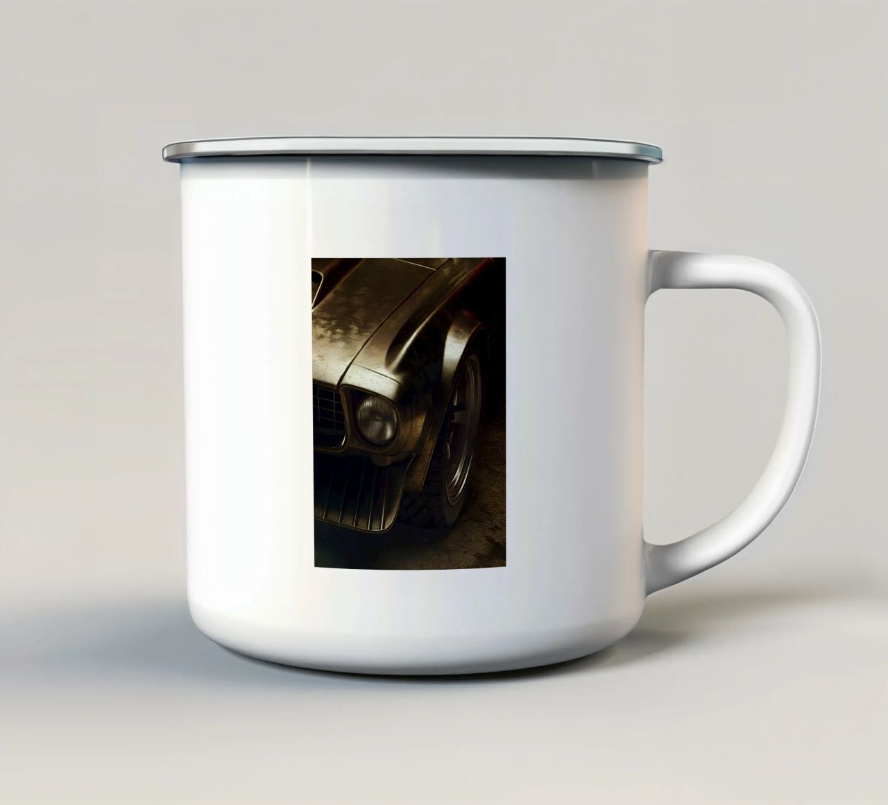 Drak vibes Auto d'epoca tazza in smalto da CAR EDITION