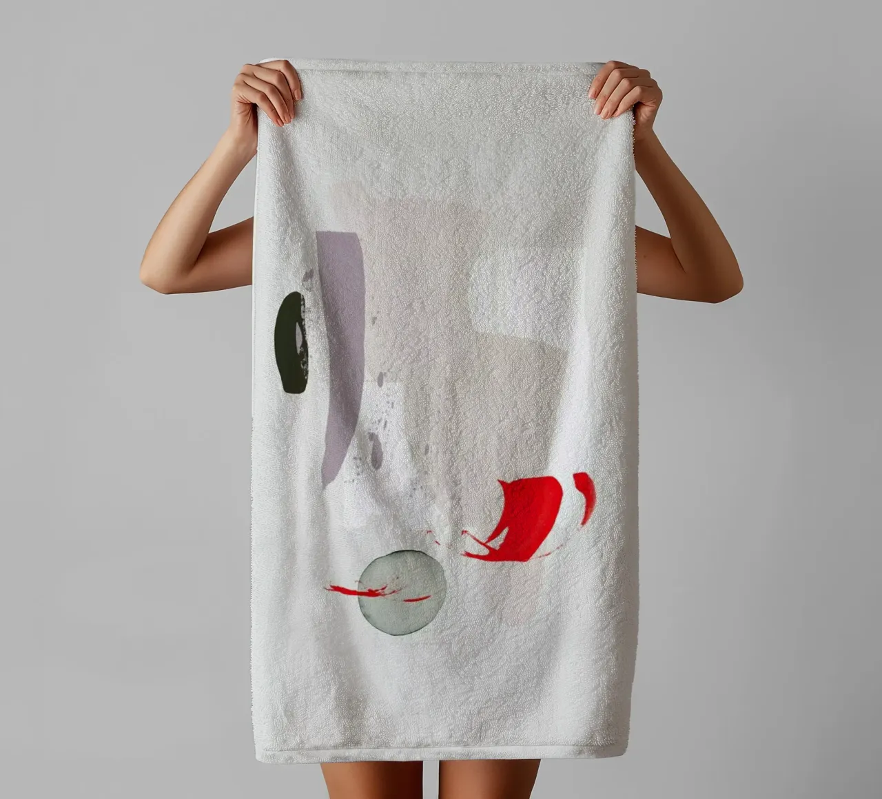 Illusion towel by STUDIO LEEMO