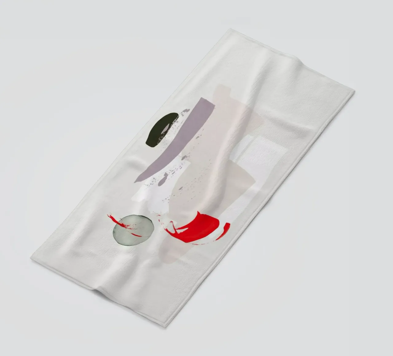 Illusion beach towel by STUDIO LEEMO