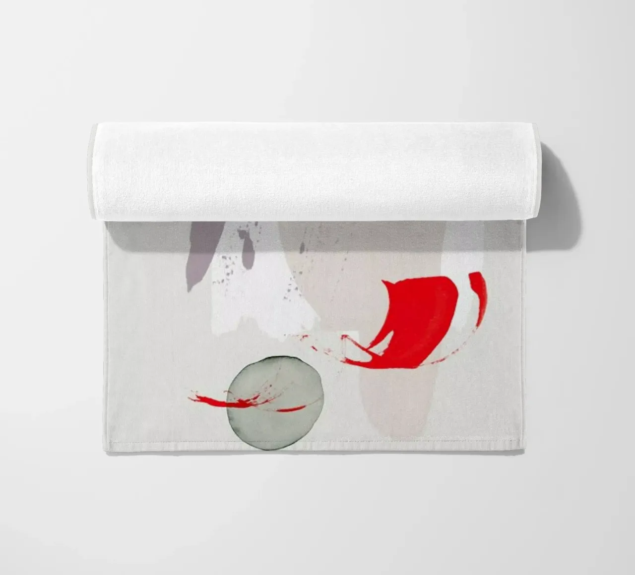 Illusion beach towel by STUDIO LEEMO