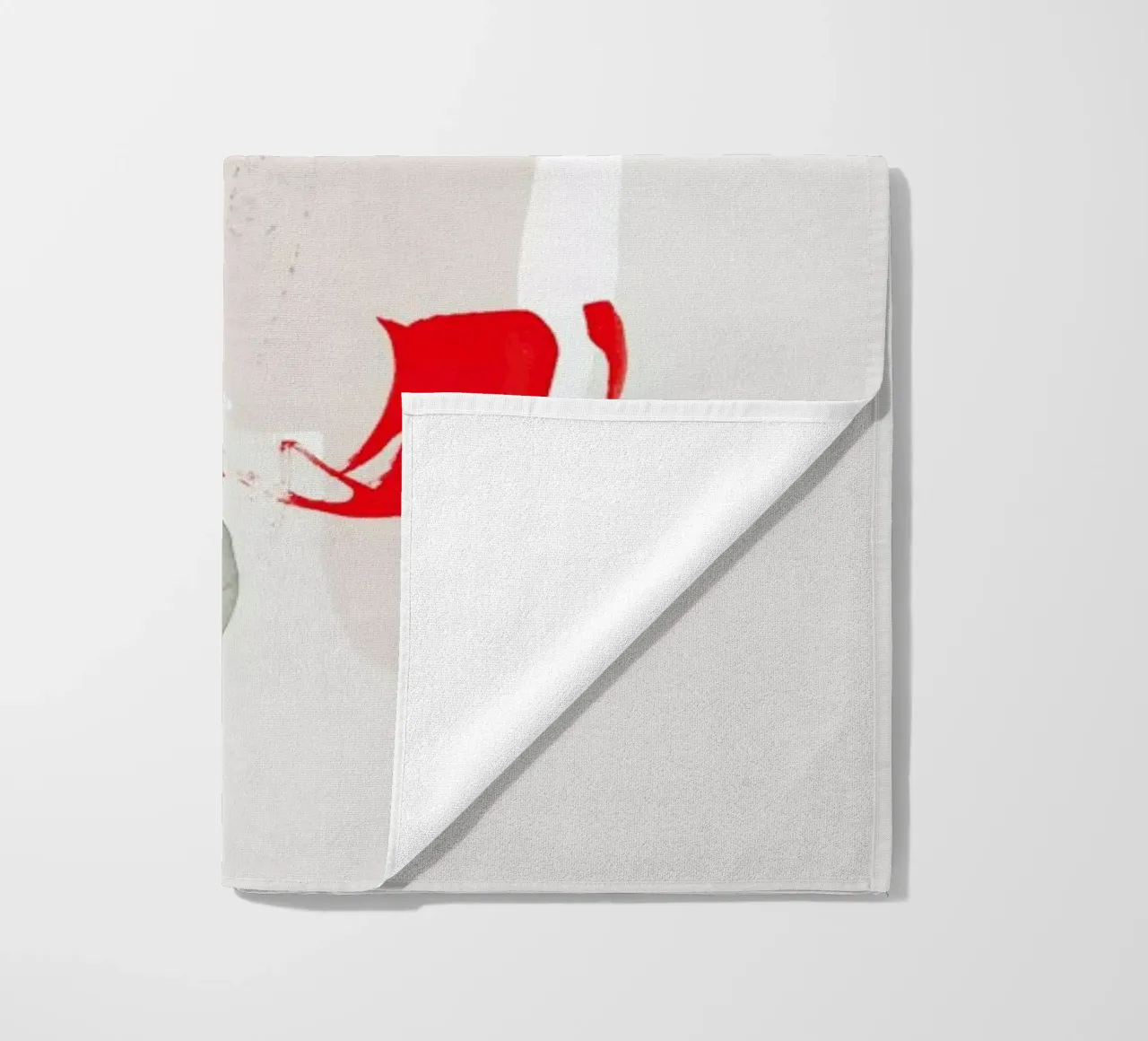 Illusion beach towel by STUDIO LEEMO