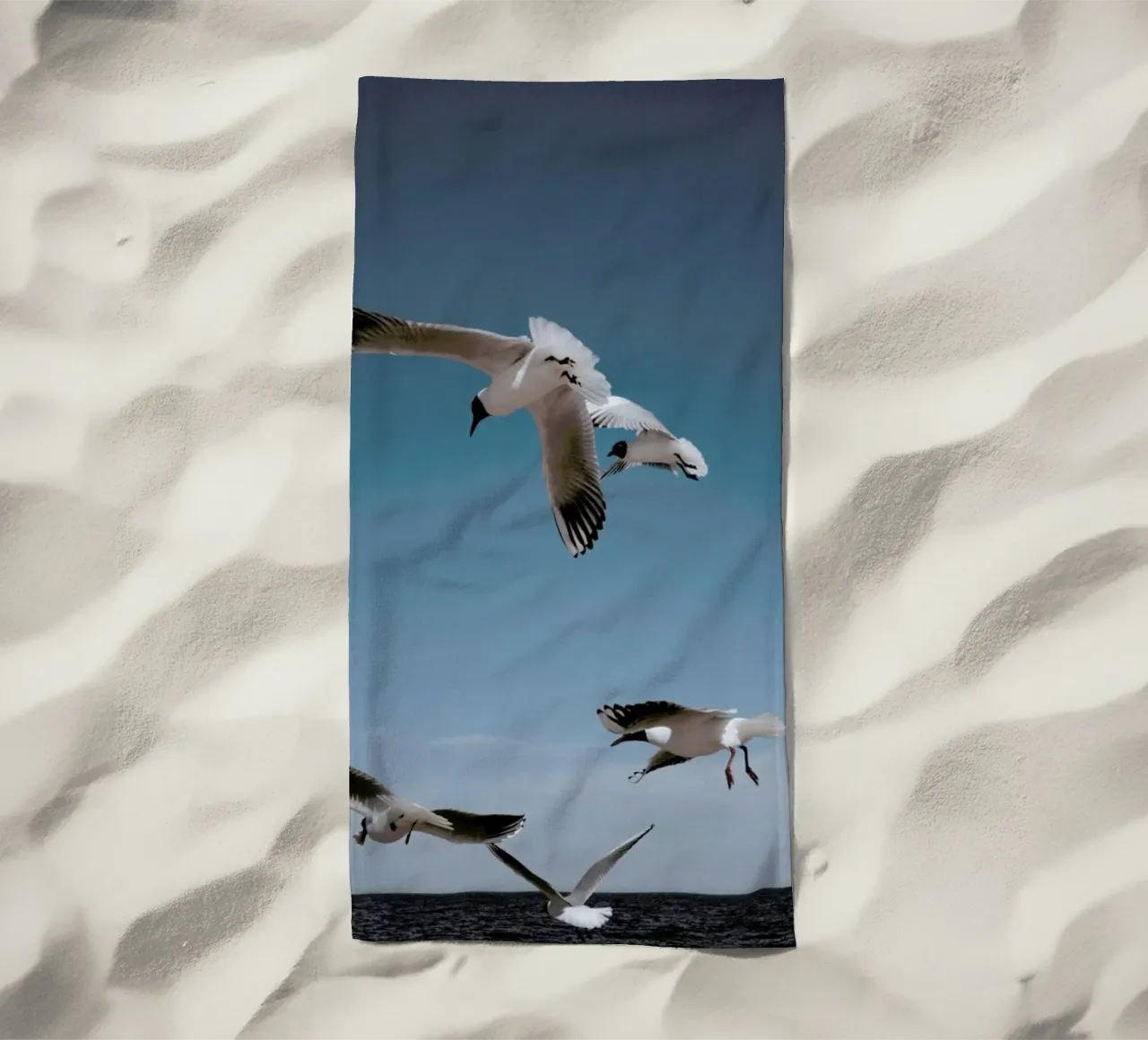 Seagulls II telo mare da Sebastian Hilgetag