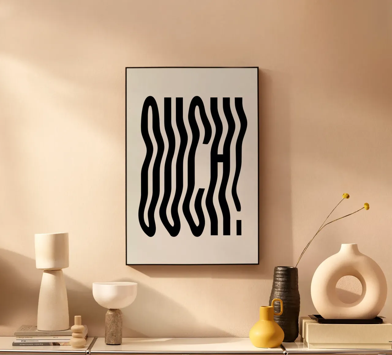 Ouch Wavy plexiglass da Mottos by Sinan Saydik