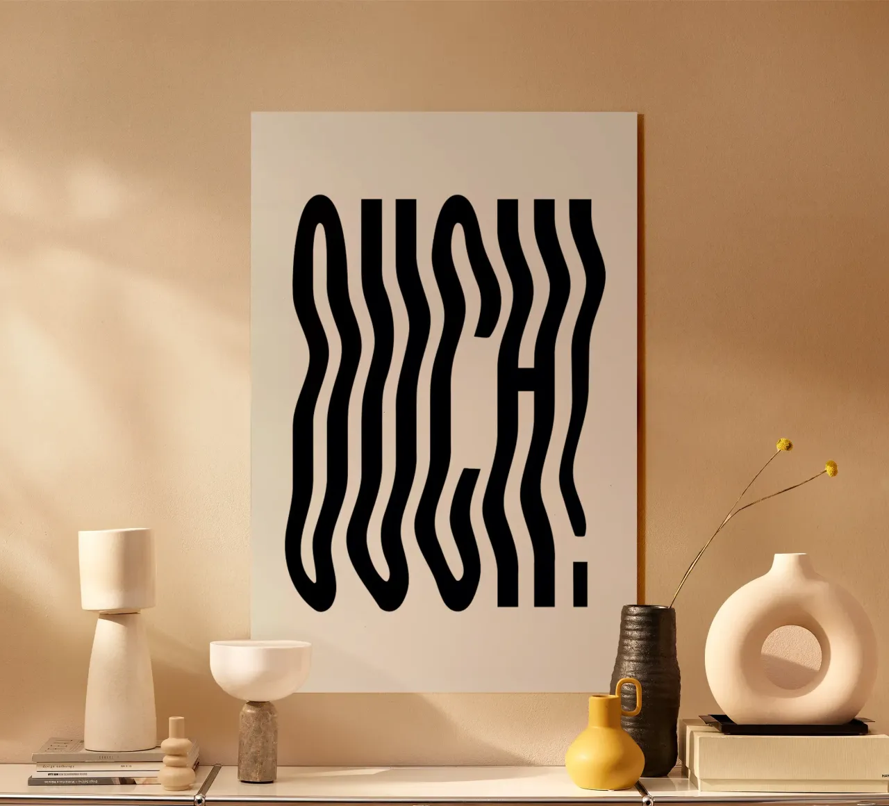 Ouch Wavy plexiglass da Mottos by Sinan Saydik